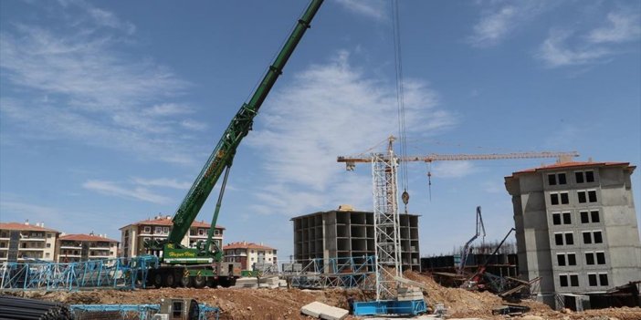 Gaziantep'teki Deprem Konutları Hızla Yükseliyor