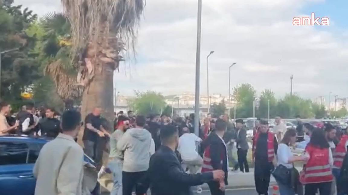 İmamoğlu'nun Pendik mitingine katılan gençlere saldırı