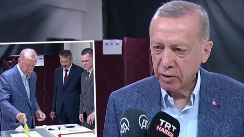 Erdoğan, seçimleri takip etmek için Ankara'ya geçti!