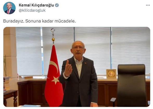 Kılıçdaroğlu masayı yumruklayıp meydan okudu! "Buradayım be buradayım"
