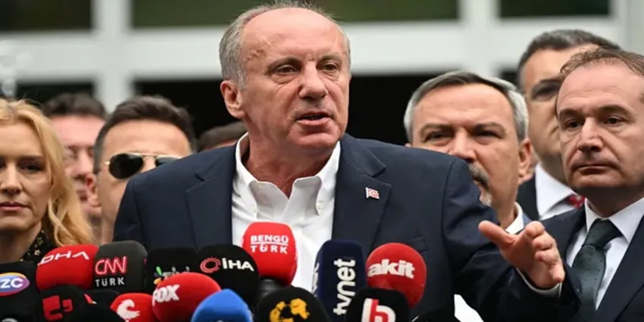 İnce'den seçim açıklaması