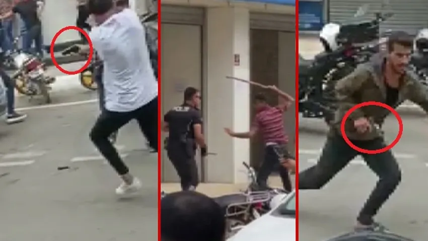 Hatay'da ortalık savaş alanına döndü!