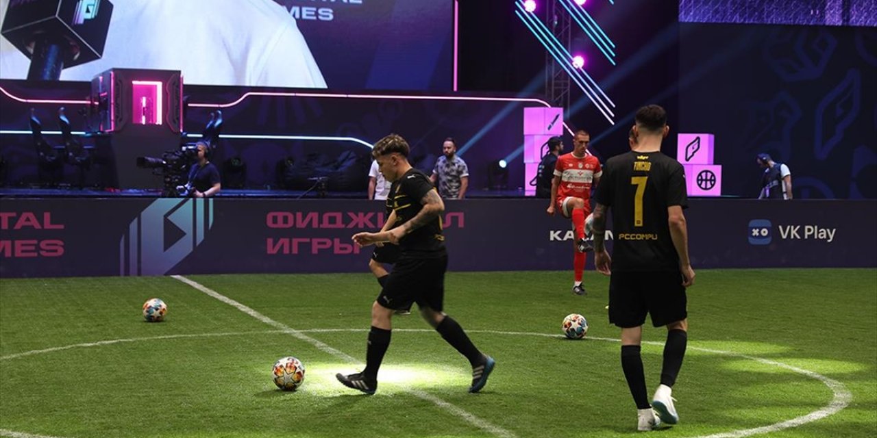 "fijital Futbol" Maçları Kazan'da Yapıldı
