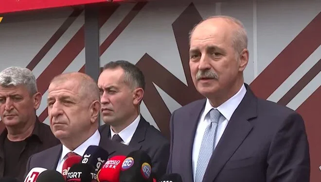 AK Parti'den Zafer Partisi'ne ziyaret (Numan Kurtulmuş ve Ümit Özdağ'dan açıklama)