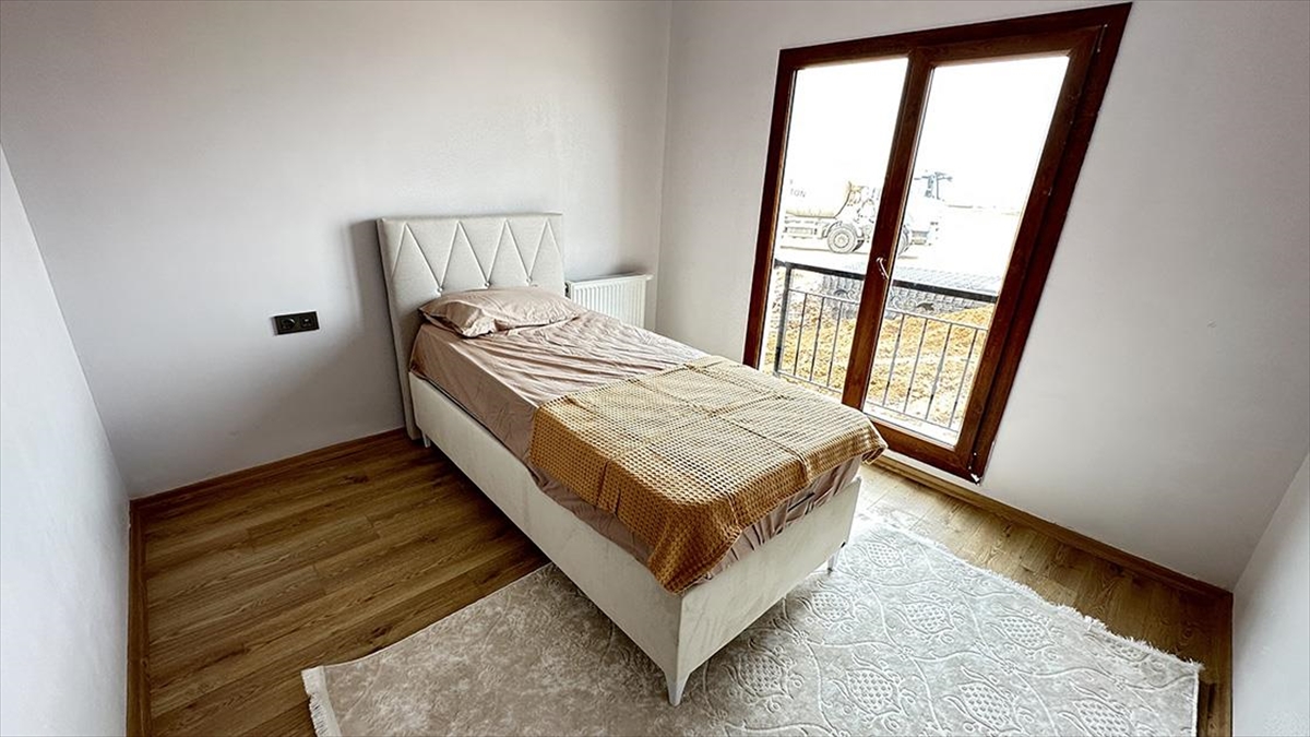 Adıyaman'daki Deprem Konutlarında Örnek Daire Tamamlandı