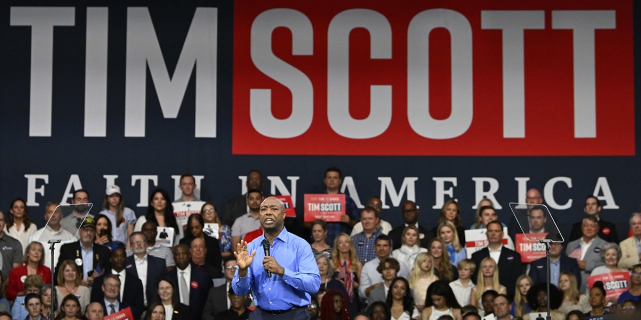 ABD'de Tek Siyahi Cumhuriyetçi Senatör Tim Scott'dan flaş karar!