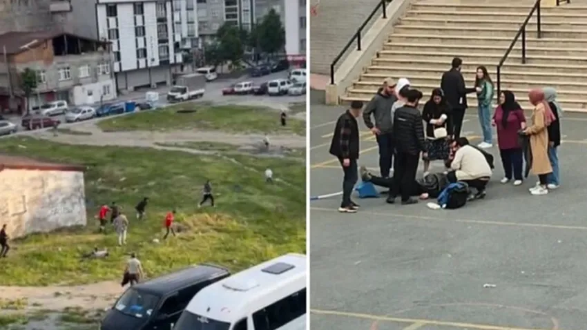 Kiracı-ev sahibi kavgasında ortalık savaş alanına döndü