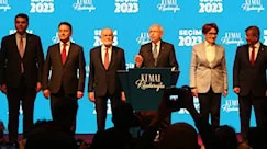 Millet İttifakı liderlerinden CHP’de toplantı