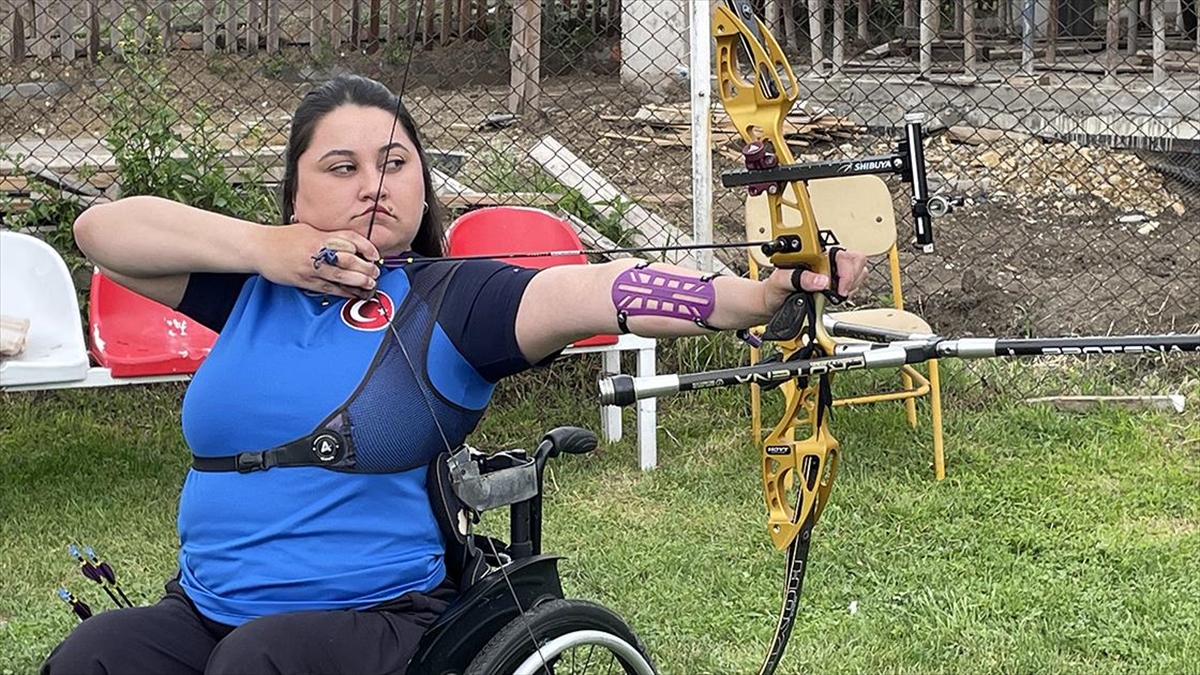 Şampiyon Para Milli Okçu Merve Nur Eroğlu Yayını Olimpiyat Kotası İçin Çekiyor