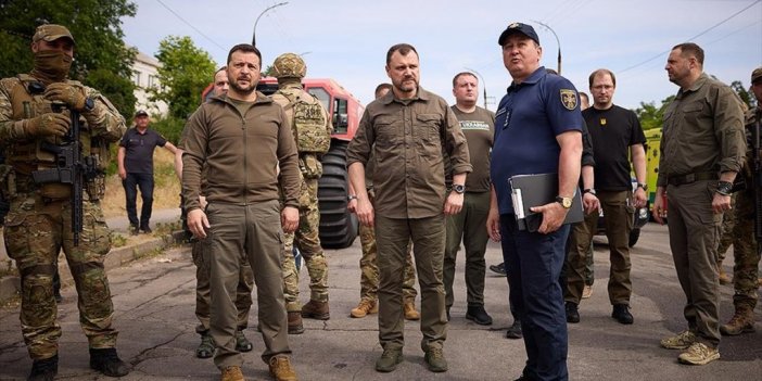 Zelenskiy, Sel Bölgesi Herson'u Ziyaret Etti