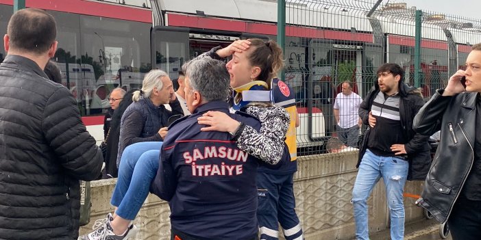 Tramvaylar kafa kafaya çarpıştı, çok sayıda yaralı var