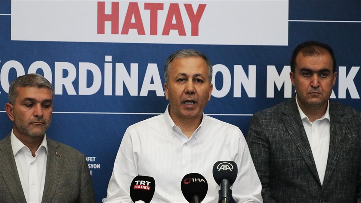 Yerlikaya: Hatay'da Yaklaşık 197 Bin 248 Konut Yapılacak