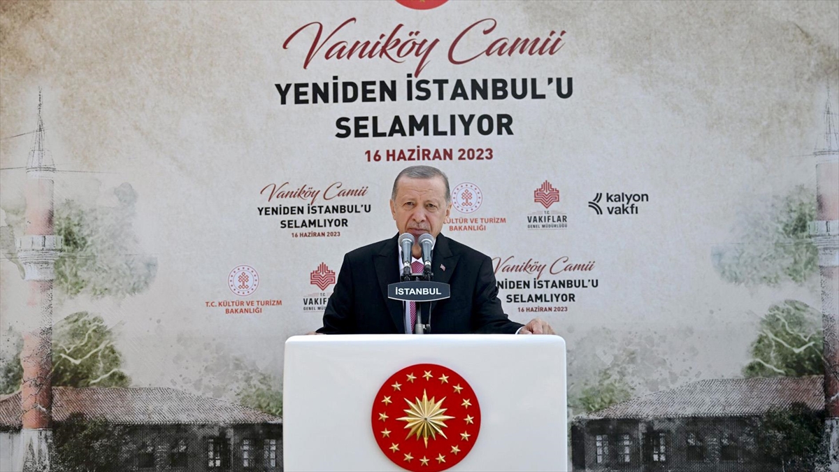 Cumhurbaşkanı Erdoğan: Vakıflar Genel Müdürlüğümüz Vasıtasıyla 5 Bin 500 Eserimizi Restore Edip İhyasını Gerçekleştirdik