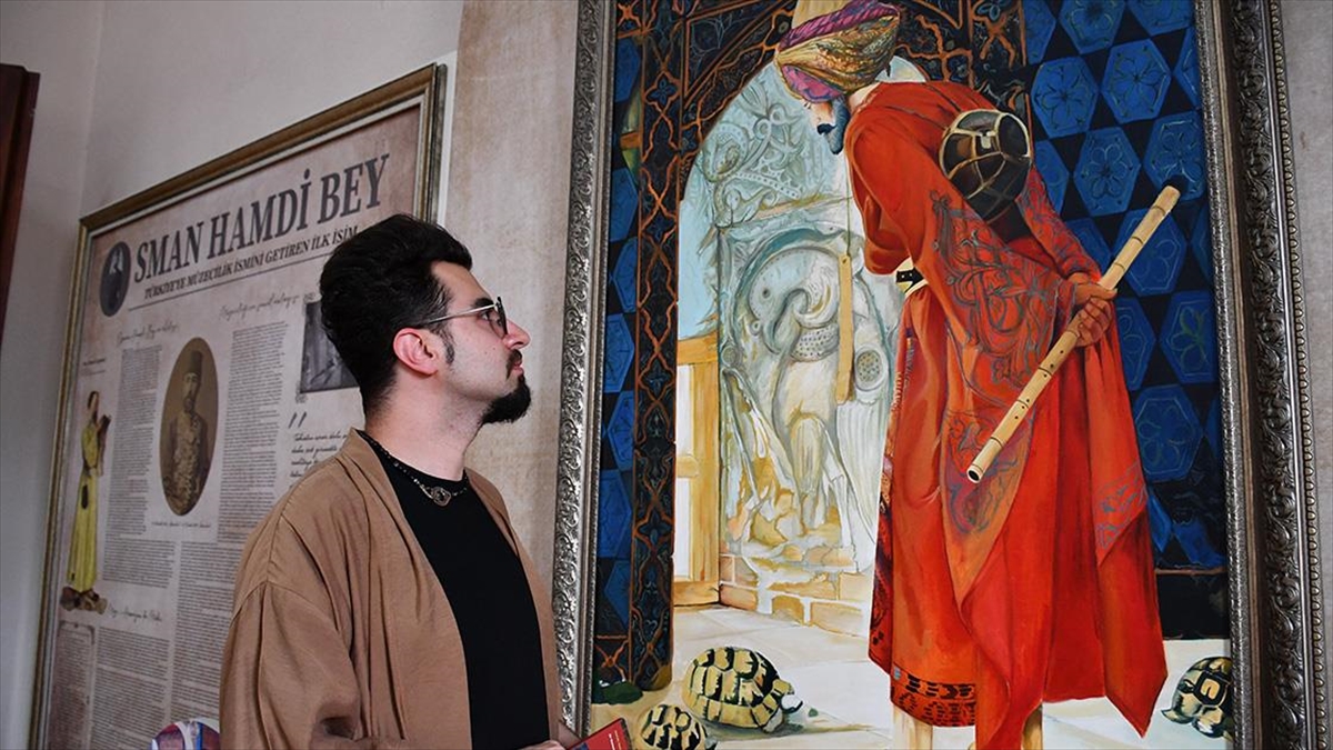 "kaplumbağa Terbiyecisi" Tablosunu Divriği Ulu Cami Ve Darüşşifası'nın Motifleriyle Yorumladı