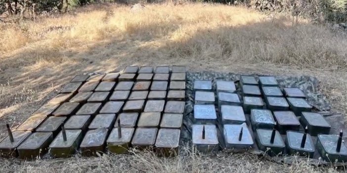 Irak'ın Kuzeyinde Teröristlere Ait Mühimmat Ele Geçirildi