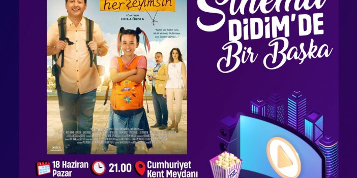 DİDİM’DE BABALAR GÜNÜNE ÖZEL ARABALI SİNEMA ETKİNLİĞİ GERÇEKLEŞTİRİLECEK