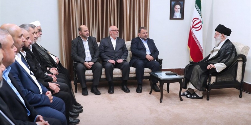 Hamas Heyeti İran Lideri Hamaney İle Görüştü