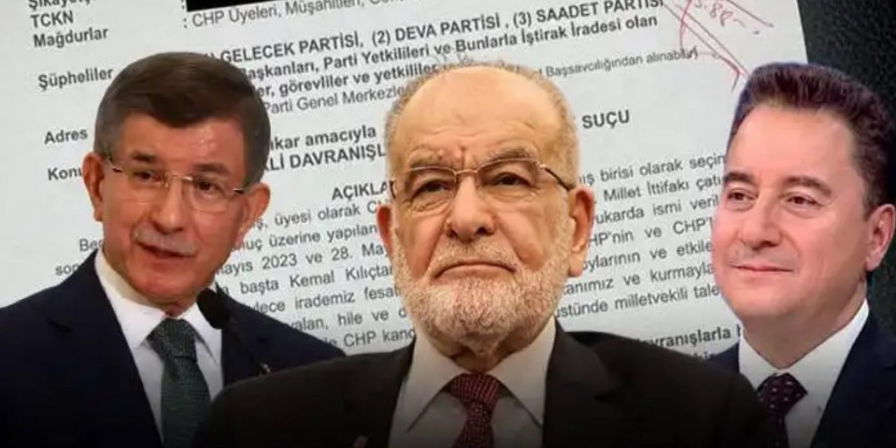 CHP'li üyeden Davutoğlu, Karamollaoğlu ve Babacan'a dolandırıcılık davası