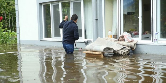 Fatsa'da Sağanak Su Baskınlarına Neden Oldu