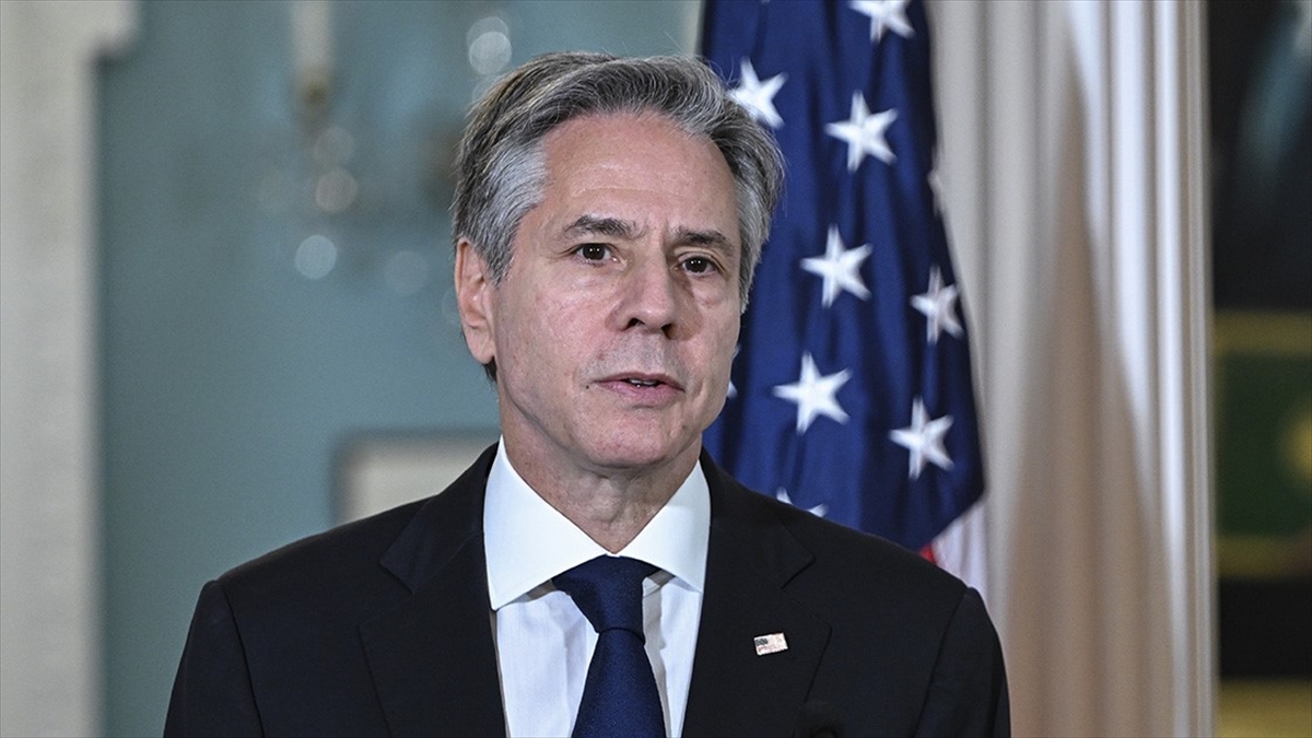 Abd Dışişleri Bakanı, Ukrayna Başbakanı Şmıgal İle Bir Araya Geldi