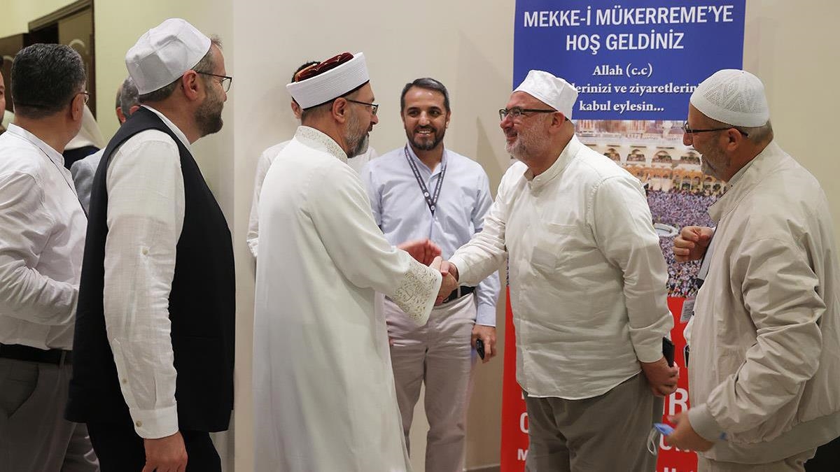 Diyanet İşleri Başkanı Erbaş, Mekke'deki Hac Hizmetlerini Yerinde İnceledi