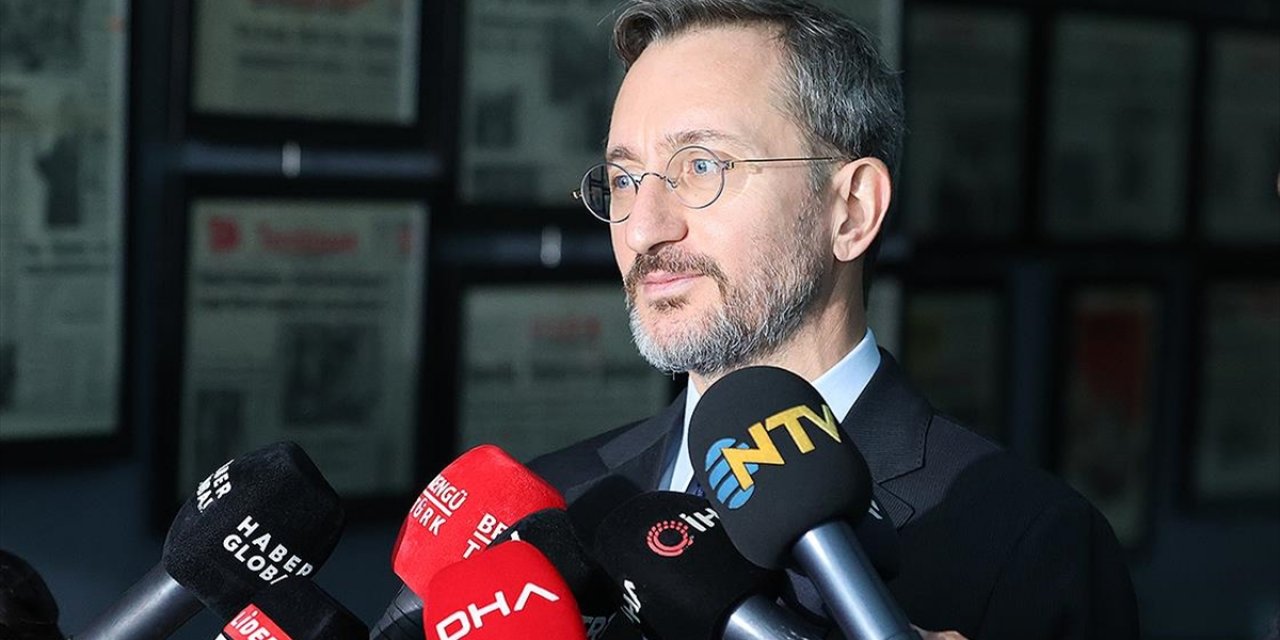 İletişim Başkanı Altun: Verdiğimiz Mücadeledir