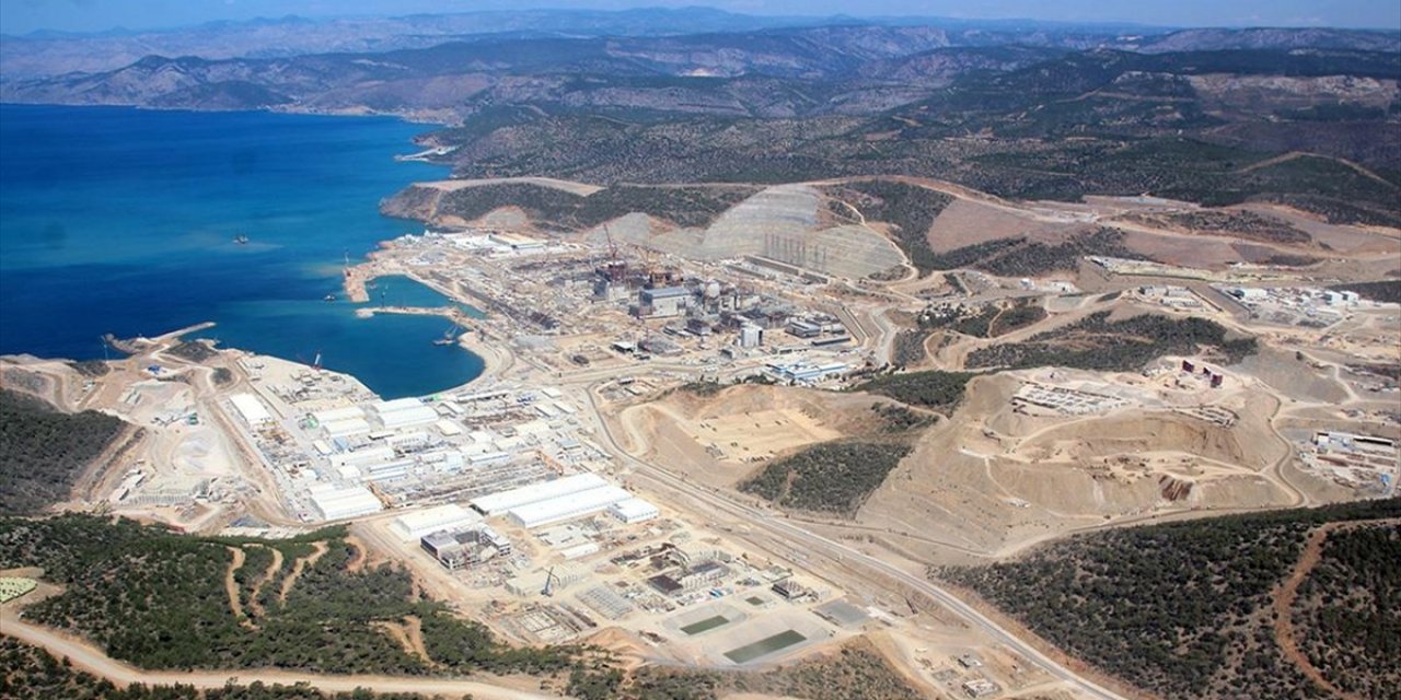 Akkuyu Ngs'nin İnşaat Sahası Havadan Görüntülendi