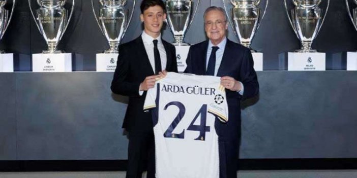 Arda Güler, Real Madrid'e imzayı attı!
