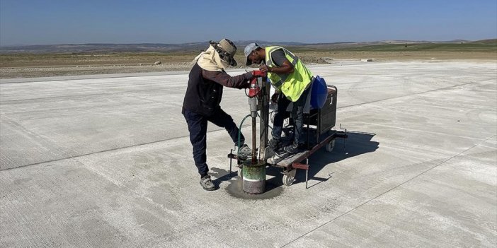 Yozgat Havalimanı'nda Altyapı Çalışmalarının Yüzde 95'i Tamamlandı