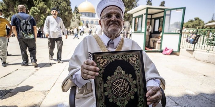 Mescid-i Aksa Hatibi Sabri Kur'an-ı Kerim'in Yakılmasının Düşünce Özgürlüğü Olmadığını Söyledi