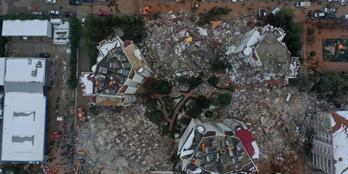 Gaziantep'te Depremde 51 Kişinin Öldüğü Apartmanın Kolonu Eksik Yapılmış