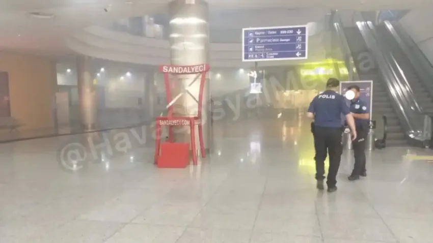 İzmir Adnan Menderes Havalimanı'nda patlama!