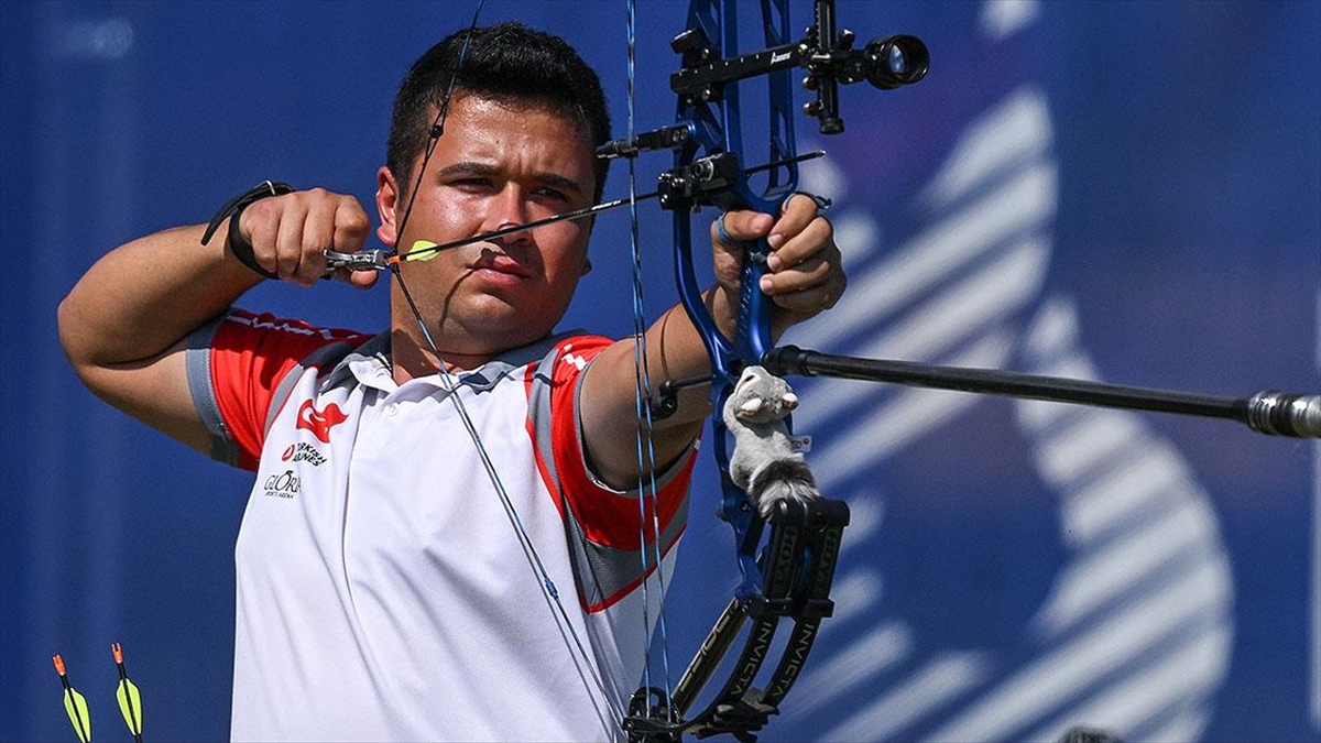 Dünya Okçuluk Şampiyonası'nda Emircan Haney, Sıralama Yarışlarında Birinci Oldu