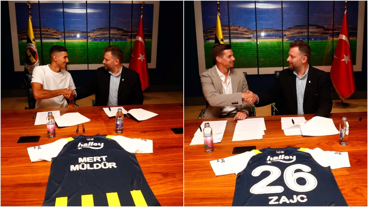 Fenerbahçe, Mert Müldür Ve Miha Zajc İle Sözleşme İmzaladı