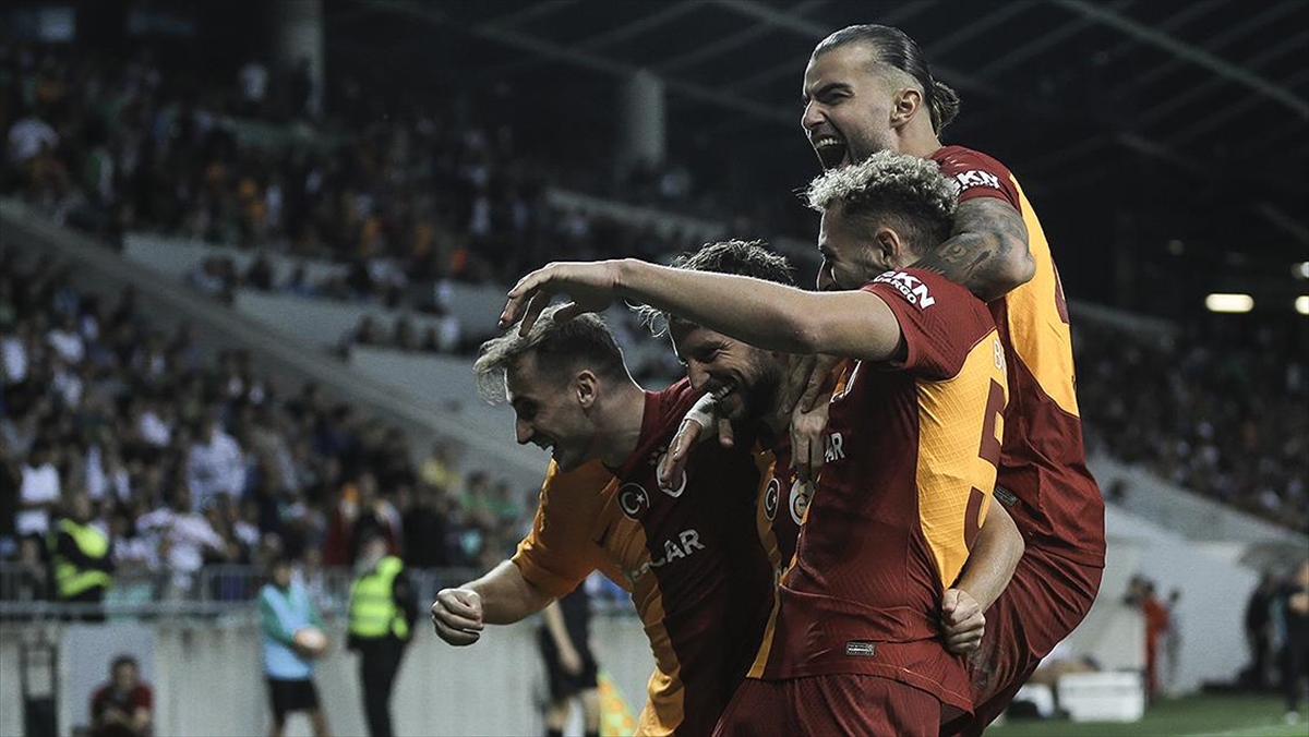 Galatasaray, Slovenya'dan Avantajla Dönüyor