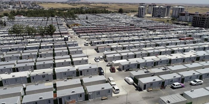 Adıyaman Kent Merkezinde Hak Sahiplerinin Tamamı Konteynere Yerleştirildi