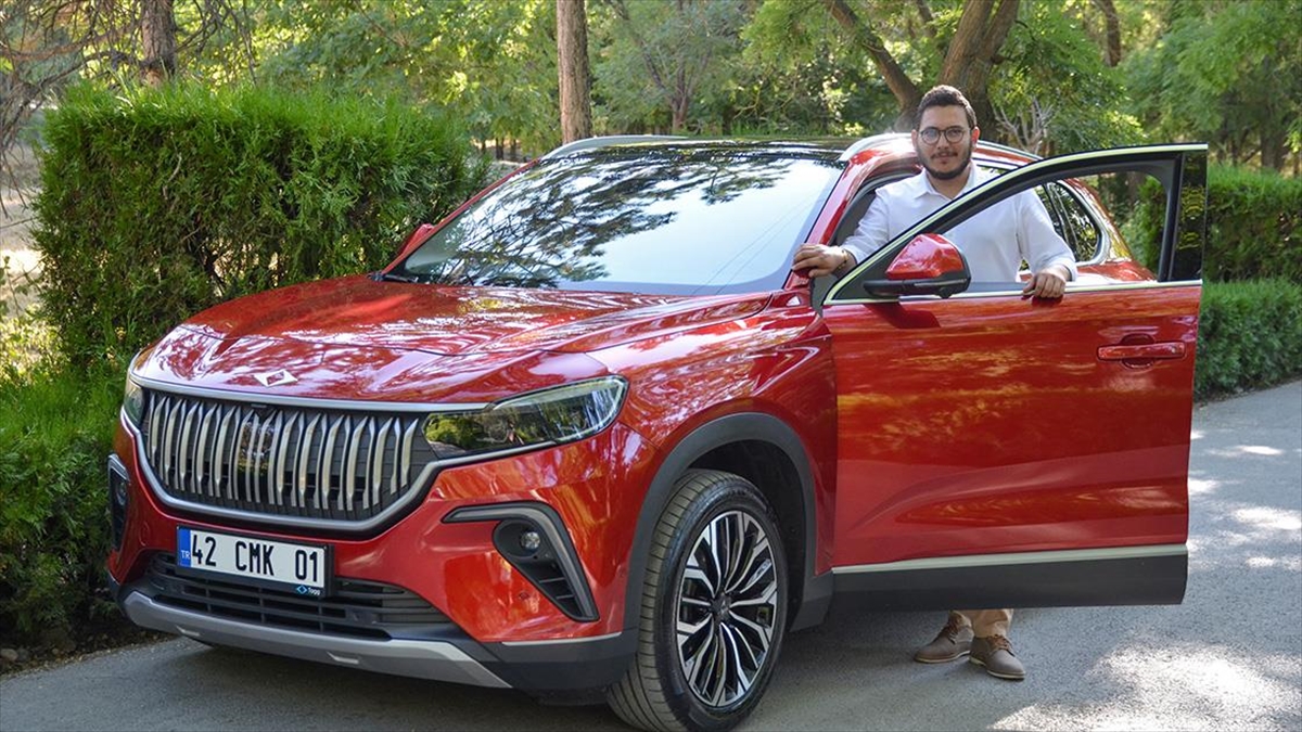 İş İnsanının Gürcistan'da Kullandığı Togg İlgiyle Karşılandı