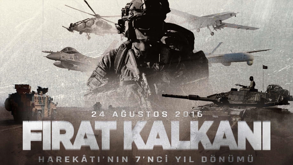 MSB'den Fırat Kalkanı Harekatı'nın 7'nci Yılı Mesajı