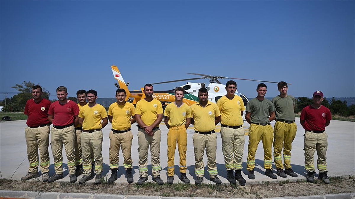 "Alev Savaşçıları" Çanakkale Yangınında Da Korkusuzca Mücadele Etti