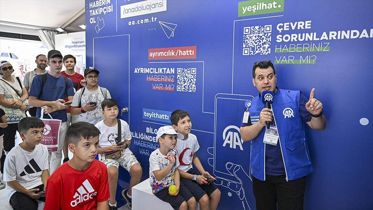 Anadolu Ajansı, Teknofest'te Minikleri Ağırladı