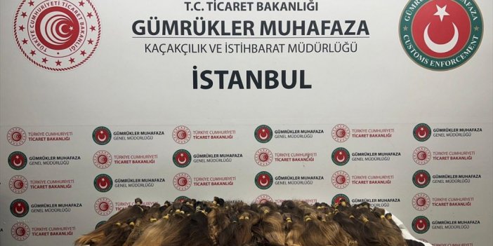 Gümrük Muhafaza Ekipleri 1,3 Milyon Lira Değerinde Kaçak İnsan Saçı Ele Geçirdi