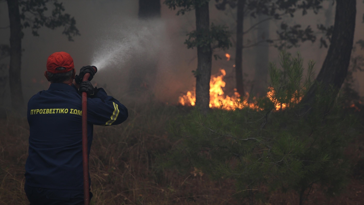 İsviçre, Yunanistan'daki Yangın Söndürme Çalışmalarına Destek Verecek