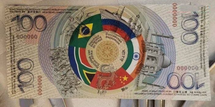 İlk sembolik BRICS banknotu görücüye çıktı!