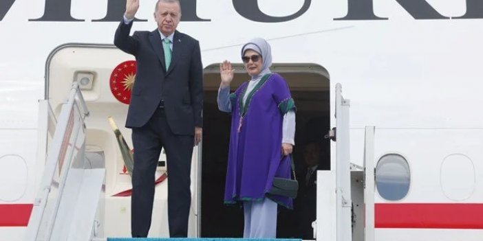 Erdoğan, Hindistan'a gitti