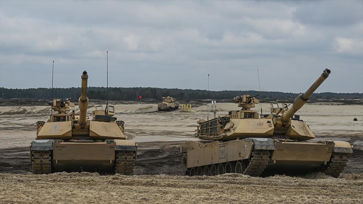 ABD'nin Abrams Tankları Yakında Ukrayna'da Kullanılacak