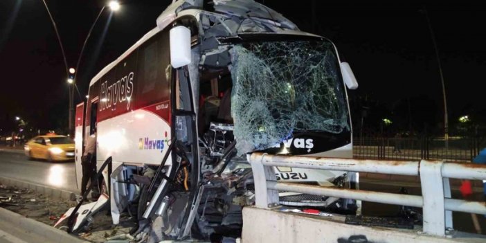 Havaş aracı kaza yaptı: 5 yaralı