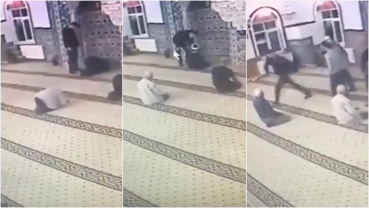 Isparta'da Camiye Ayakkabıyla Giren Kişi Hakkında Suç Duyurusunda Bulunuldu