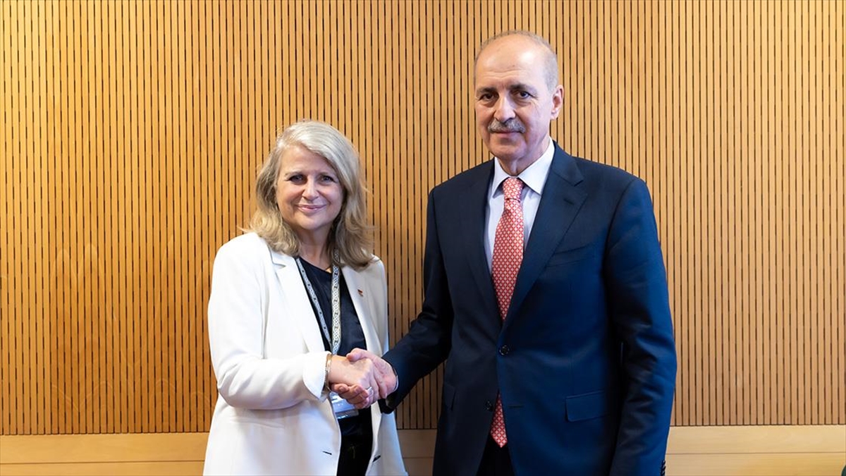 Tbmm Başkanı Kurtulmuş, Nato Pa Başkanı Garriaud-maylam İle Görüştü