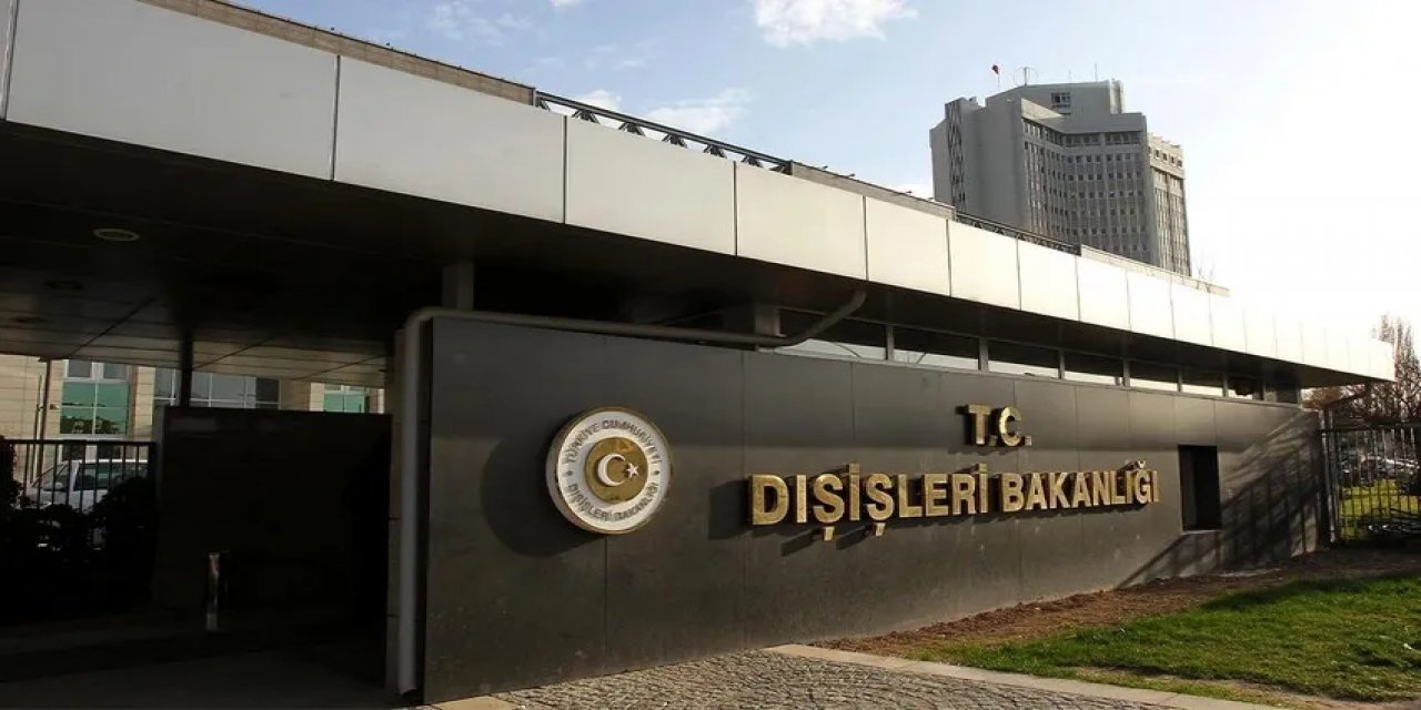 Dışişleri Bakanlığı'ndan o eyleme sert tepki: En ağır şekilde kınıyoruz