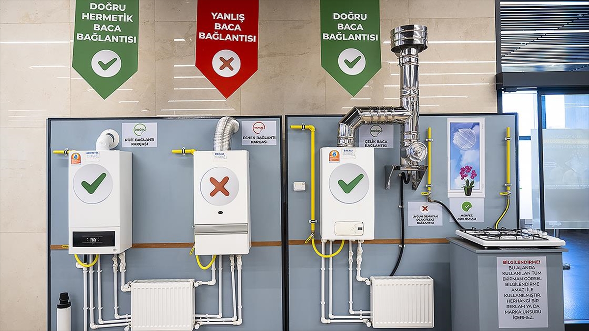 Doğal Gazla Çalışan Cihazların Güvenli Kullanımı Doğru Kurulum Ve Bakımla Mümkün